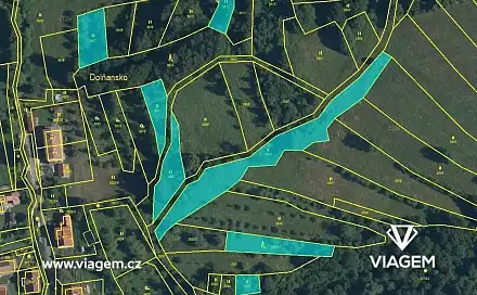 Prodej zahrady 1 124 m², Valašská Senice, okres Vsetín