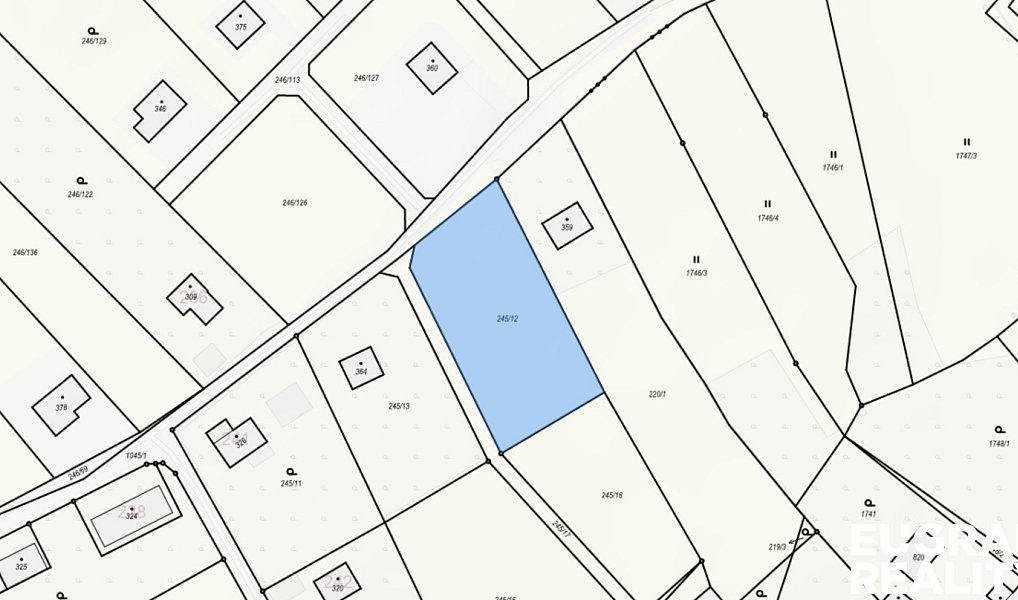 Prodej stavebního pozemku 2 004 m², Horní Habartice – náhled fotky 4