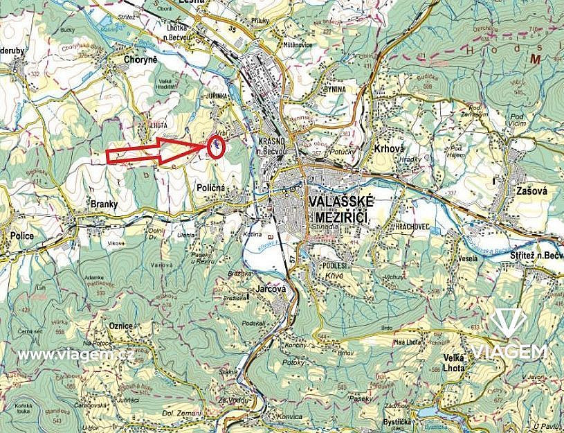 Prodej pole 1 393 m² – fotografie 3