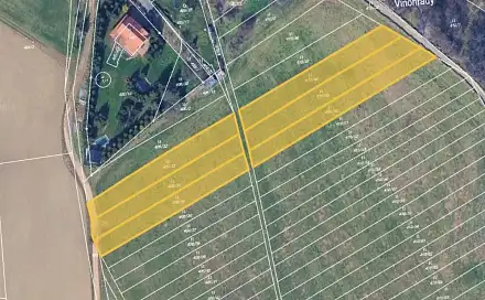 Prodej pole 1 581 m², Kulířov, okres Blansko