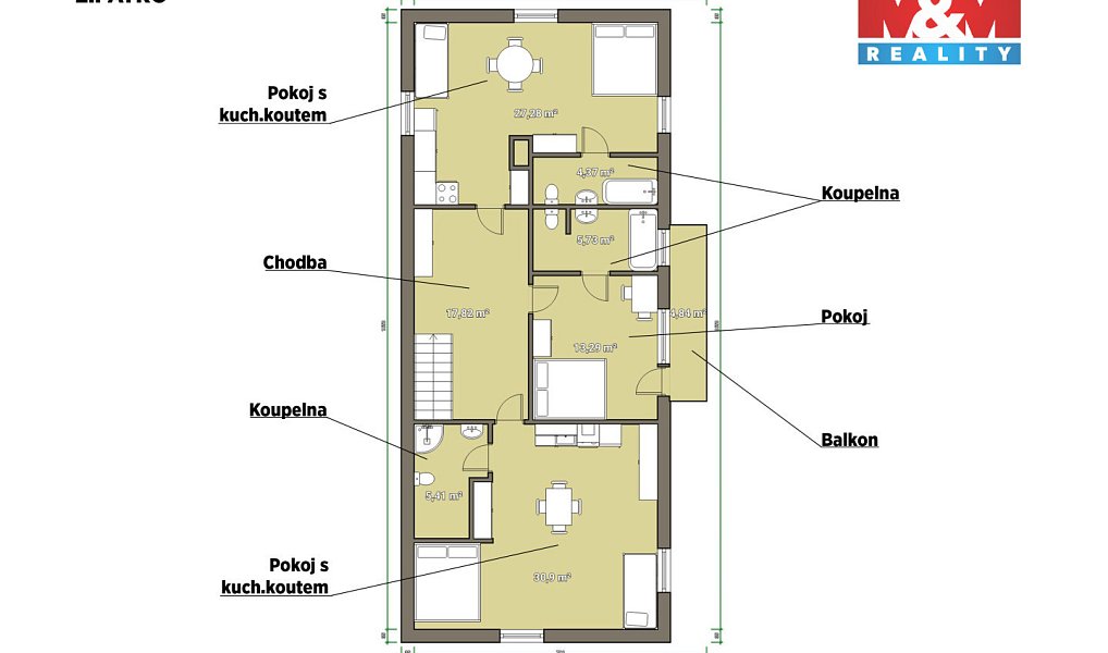Prodej ubytovacího objektu 359 m², Strážov – náhled fotky 21
