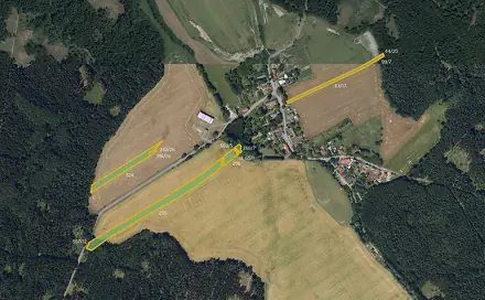 Prodej pole 13 878 m², Habry, okres Havlíčkův Brod