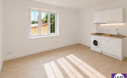 Prodej bytu 1+kk 17 m², U zákrutu, Praha 10 - Záběhlice