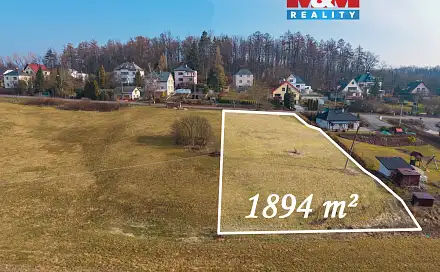 Prodej stavebního pozemku 1 894 m², Žamberk, okres Ústí nad Orlicí