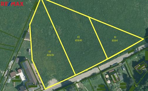 Prodej stavebního pozemku 1 544 m², Suchdol nad Lužnicí, okres Jindřichův Hradec