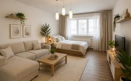 Pronájem bytu 1+1 45 m², nám. Míru, Hulín, okres Kroměříž