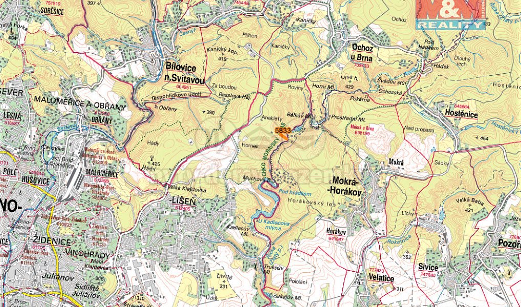 Prodej lesa 7 566 m², Brno – náhled fotky 5