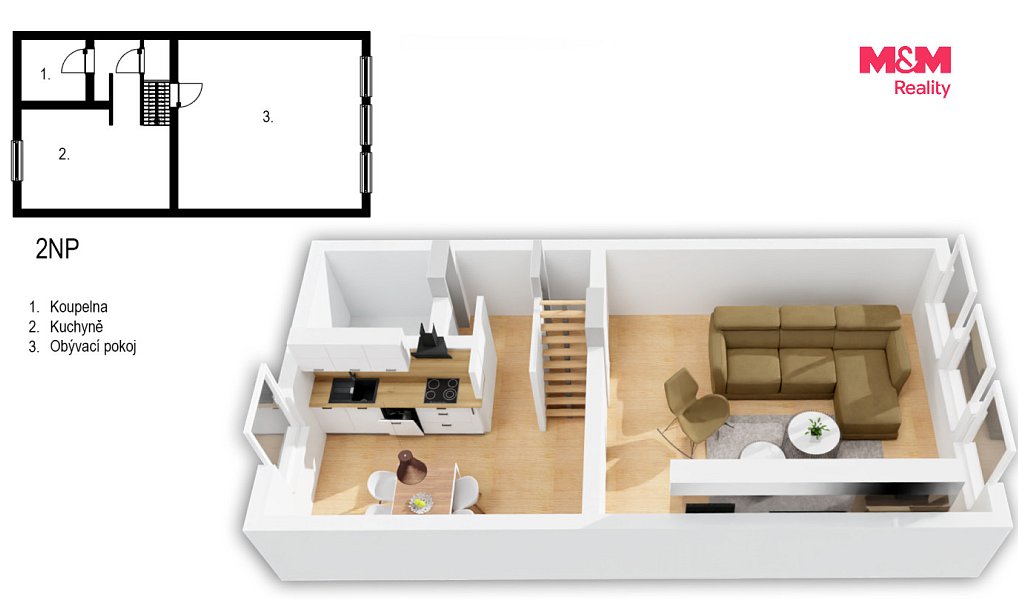 Prodej domu 130 m² s pozemkem 357 m², Tochovice – náhled fotky 9