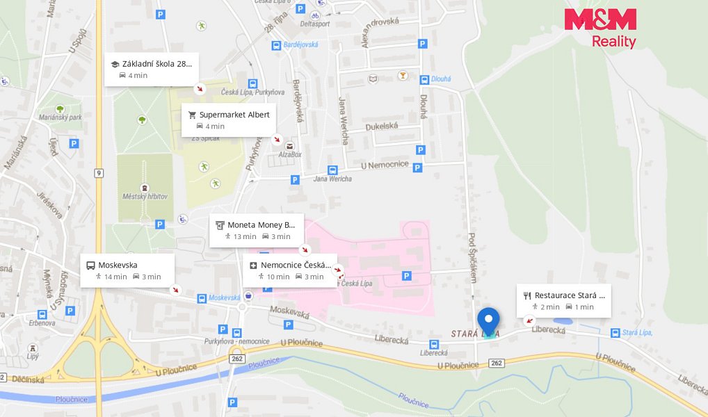 Prodej stavebního pozemku 548 m², Česká Lípa – náhled fotky 18