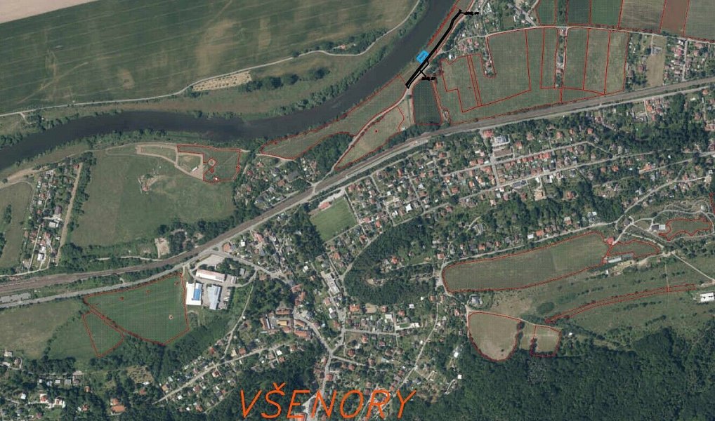 Prodej pozemku 601 m², Všenory – náhled fotky 6