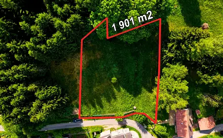 Prodej stavebního pozemku 1 901 m², Janov nad Nisou - Hraničná, okres Jablonec nad Nisou
