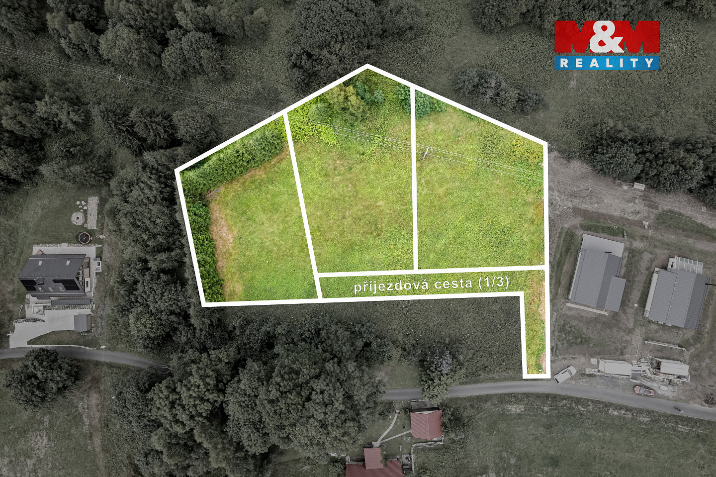 Prodej stavebního pozemku 4 093 m² — photo 4