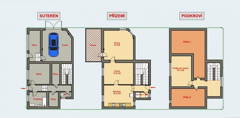 Prodej domu 150 m² s pozemkem 3 022 m² – fotografie 2