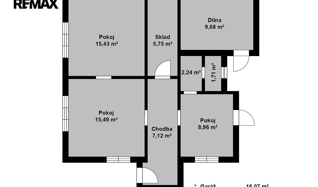 Prodej domu 56 m² s pozemkem 609 m², Krakovany – náhled fotky 11