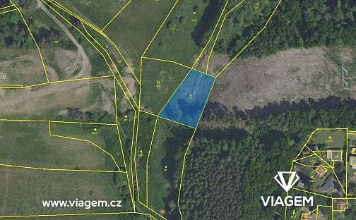 Prodej pole 1 353 m², Lešany, okres Benešov