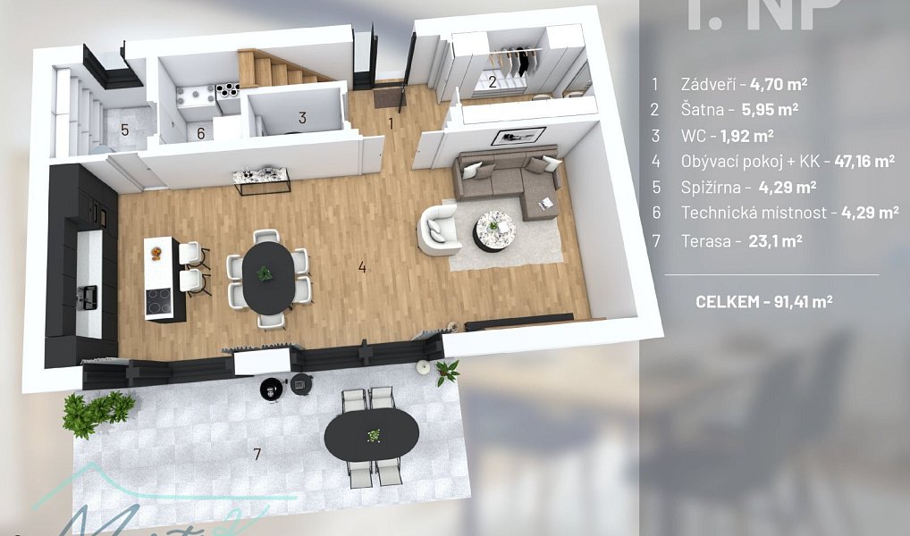 Prodej domu 142 m² s pozemkem 360 m², Úvaly – náhled fotky 21