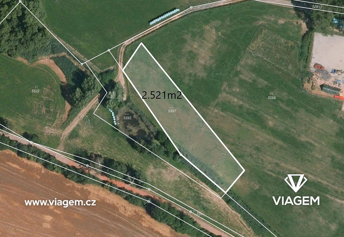 Prodej zahrady 840 m²
