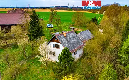 Prodej domu 100 m² s pozemkem 13 296 m², Chocnějovice - Sovenice, okres Mladá Boleslav
