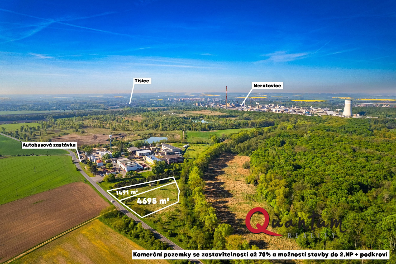 Prodej komerčního pozemku 6 186 m² – fotografie 2