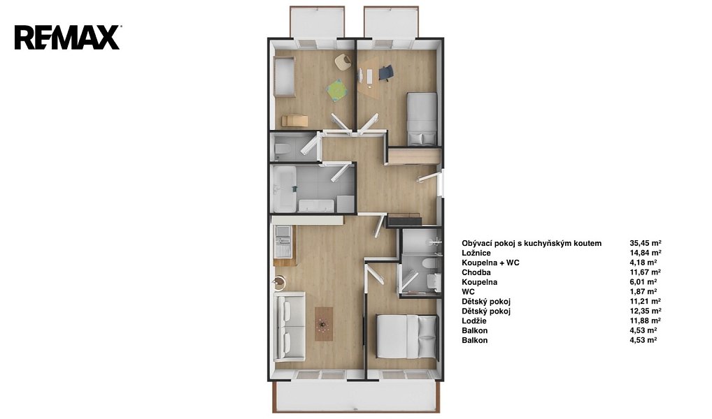 Prodej bytu 4+kk 103 m², České Budějovice – náhled fotky 12