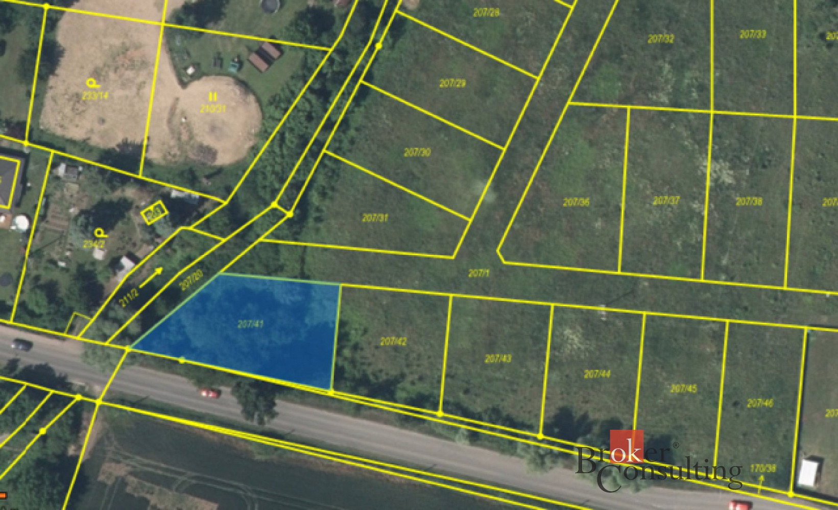 Prodej stavebního pozemku 754 m² – fotografie 3