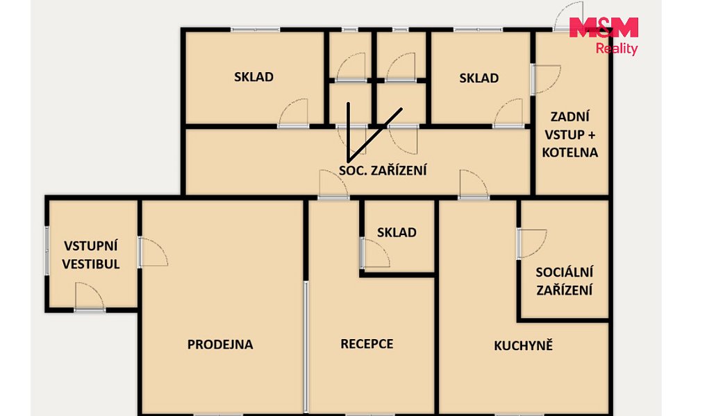 Pronájem obchodních prostor 349 m², Bohumín – náhled fotky 3