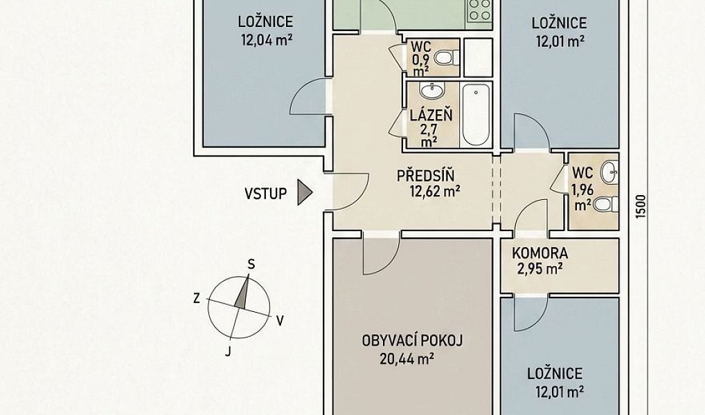 Prodej bytu 4+1 95 m², Praha – náhled fotky 18