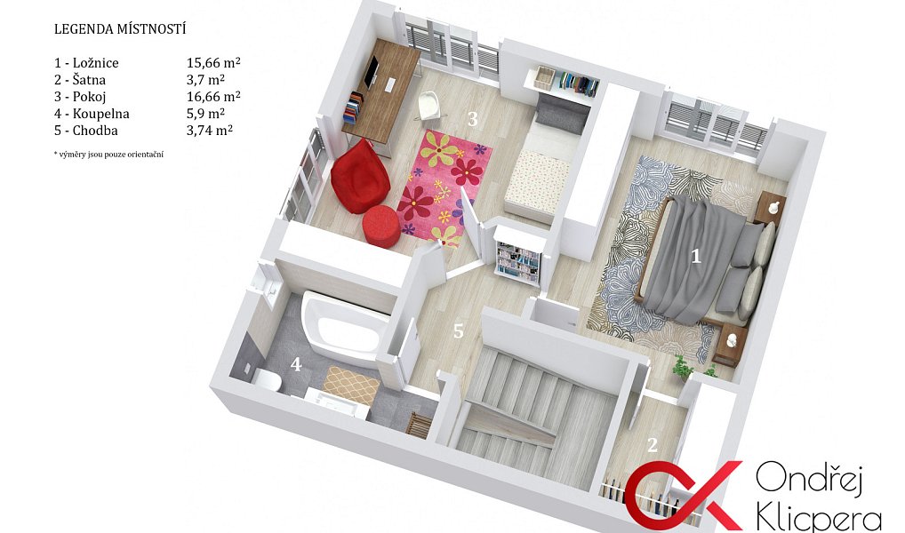 Prodej bytu 3+kk 86 m², Tuchoměřice – náhled fotky 3