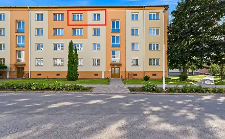 Prodej bytu 2+1 57 m², U Letiště, Holešov, okres Kroměříž
