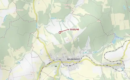 Dražba pole 94 m², Bojkovice