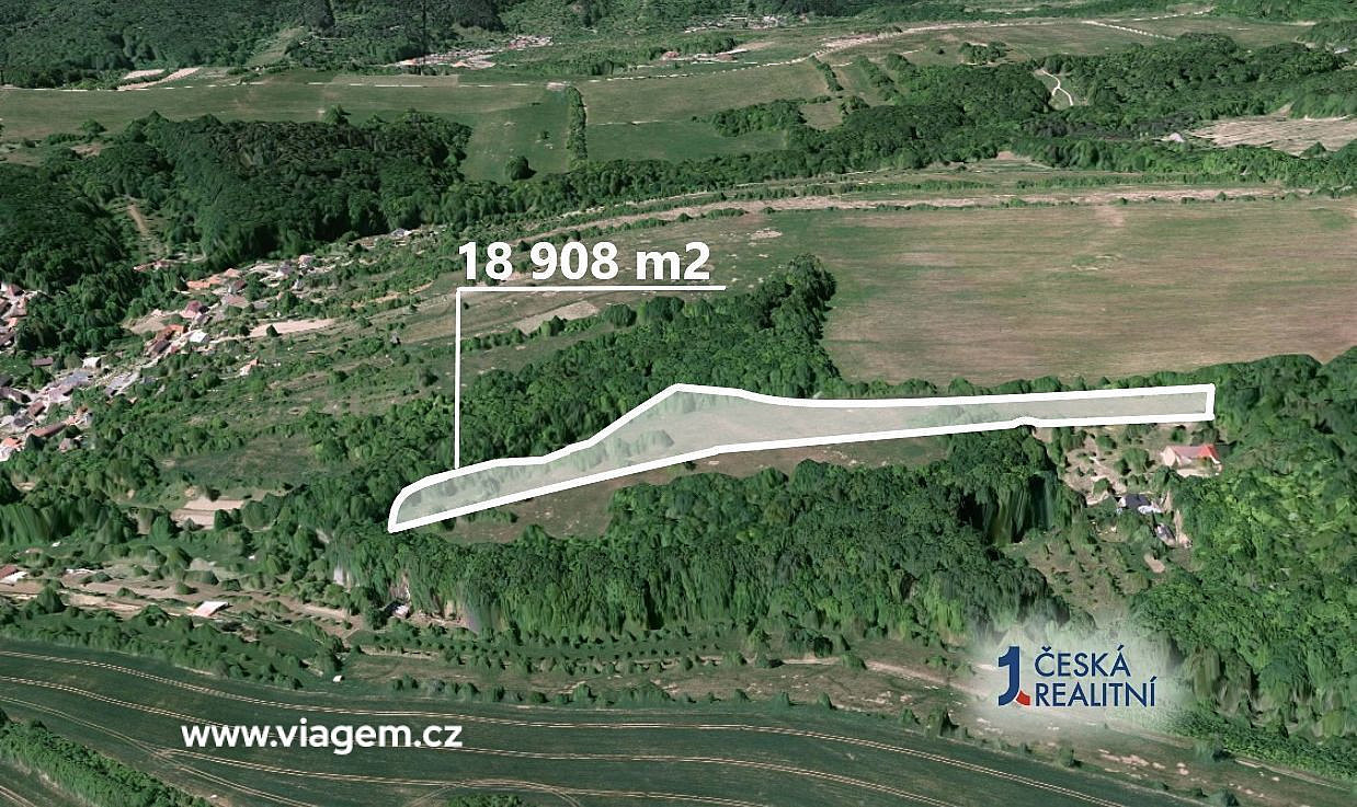 Pole 6 471 m², Podíl 7 % o výměře 431 m² – pohled 2