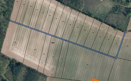 Prodej pole 203 m², Řepín, okres Mělník