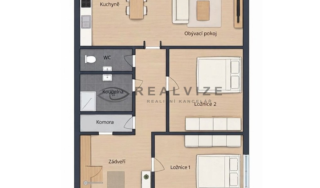Prodej bytu 3+kk 59 m², České Budějovice – náhled fotky 17