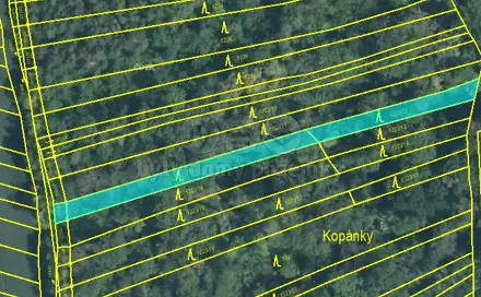 Prodej lesa 1 073 m², Heršpice, okres Vyškov