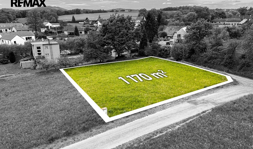 Prodej stavebního pozemku 1 170 m², Týnec nad Sázavou – náhled fotky 2