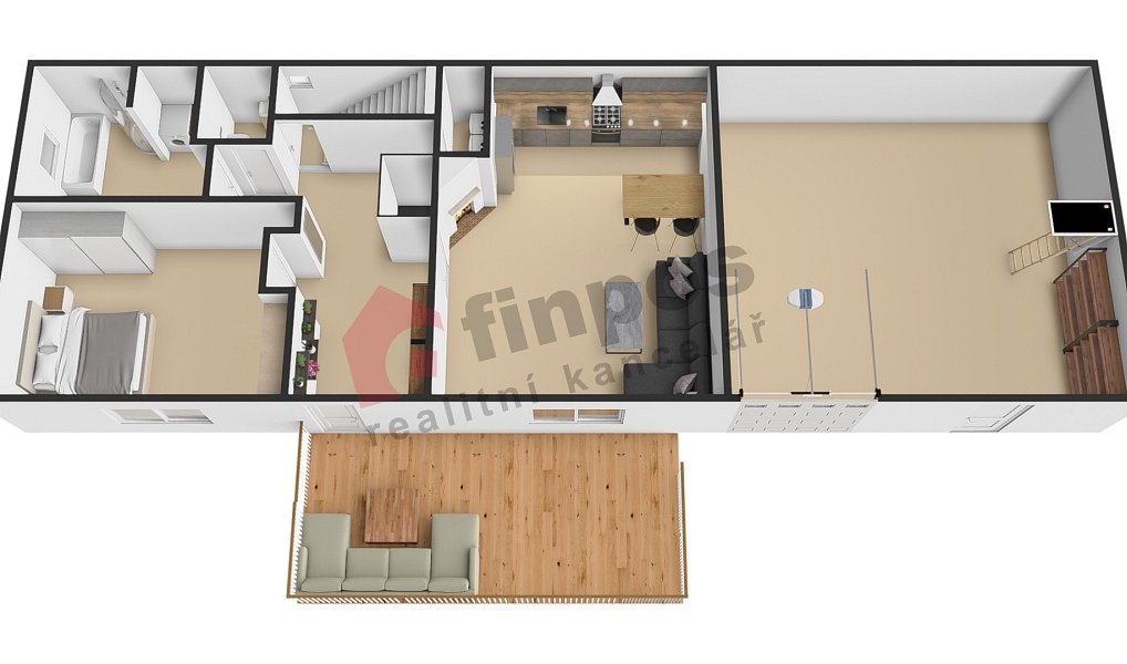 Prodej domu 192 m² s pozemkem 420 m², Zbraslavice – náhled fotky 4