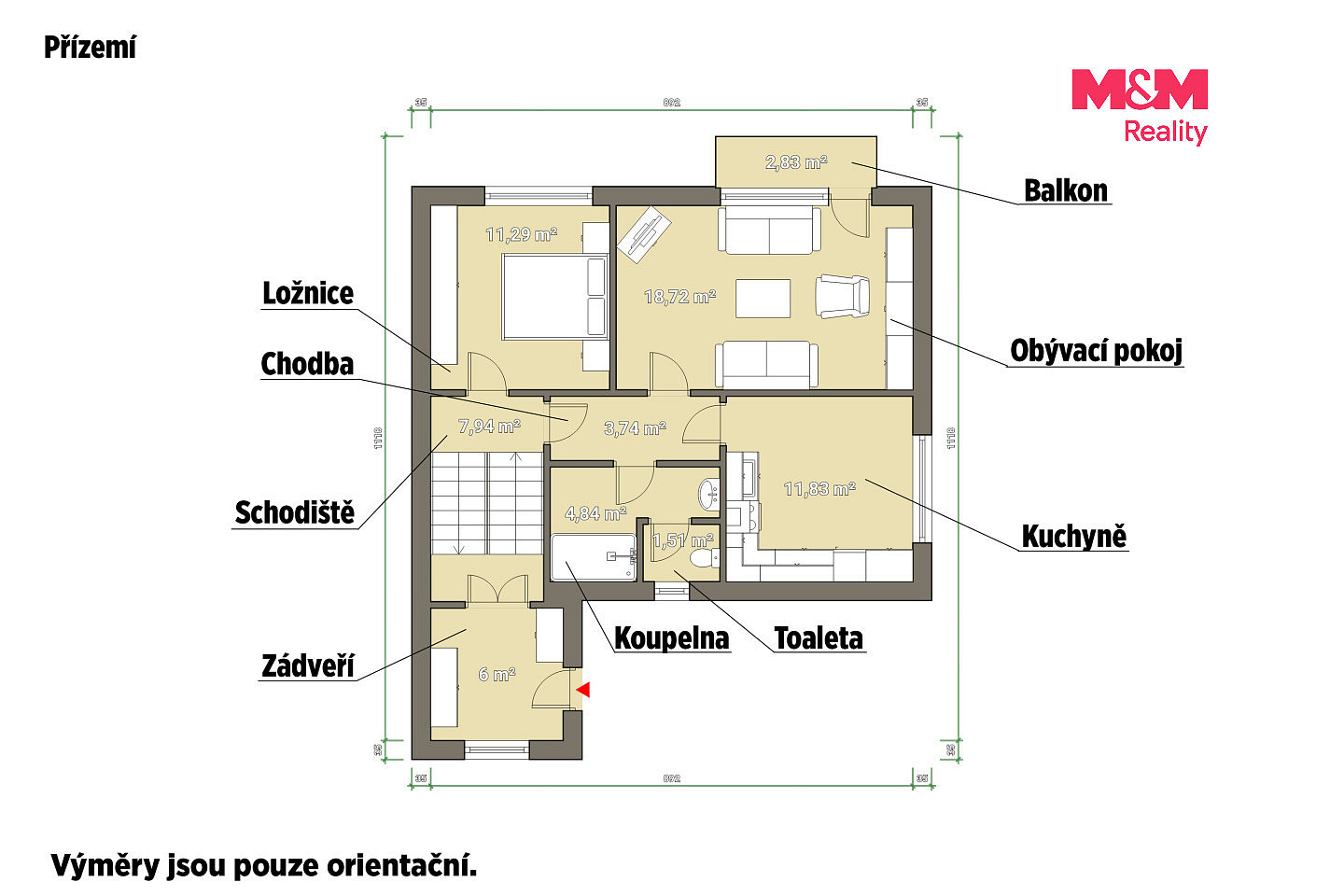 Prodej domu 205 m² s pozemkem 1 413 m² – fotografie 2