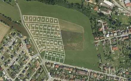 Stavební pozemky Výhledy Luka, Za Dvorem, Luka nad Jihlavou