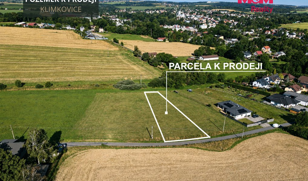 Prodej stavebního pozemku 2 000 m², Klimkovice – náhled fotky 3