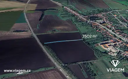 Prodej pole 1 167 m², Bánov, okres Uherské Hradiště