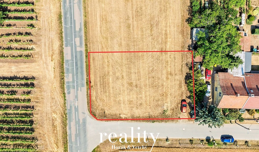 Prodej stavebního pozemku 883 m², Drnholec – náhled fotky 3