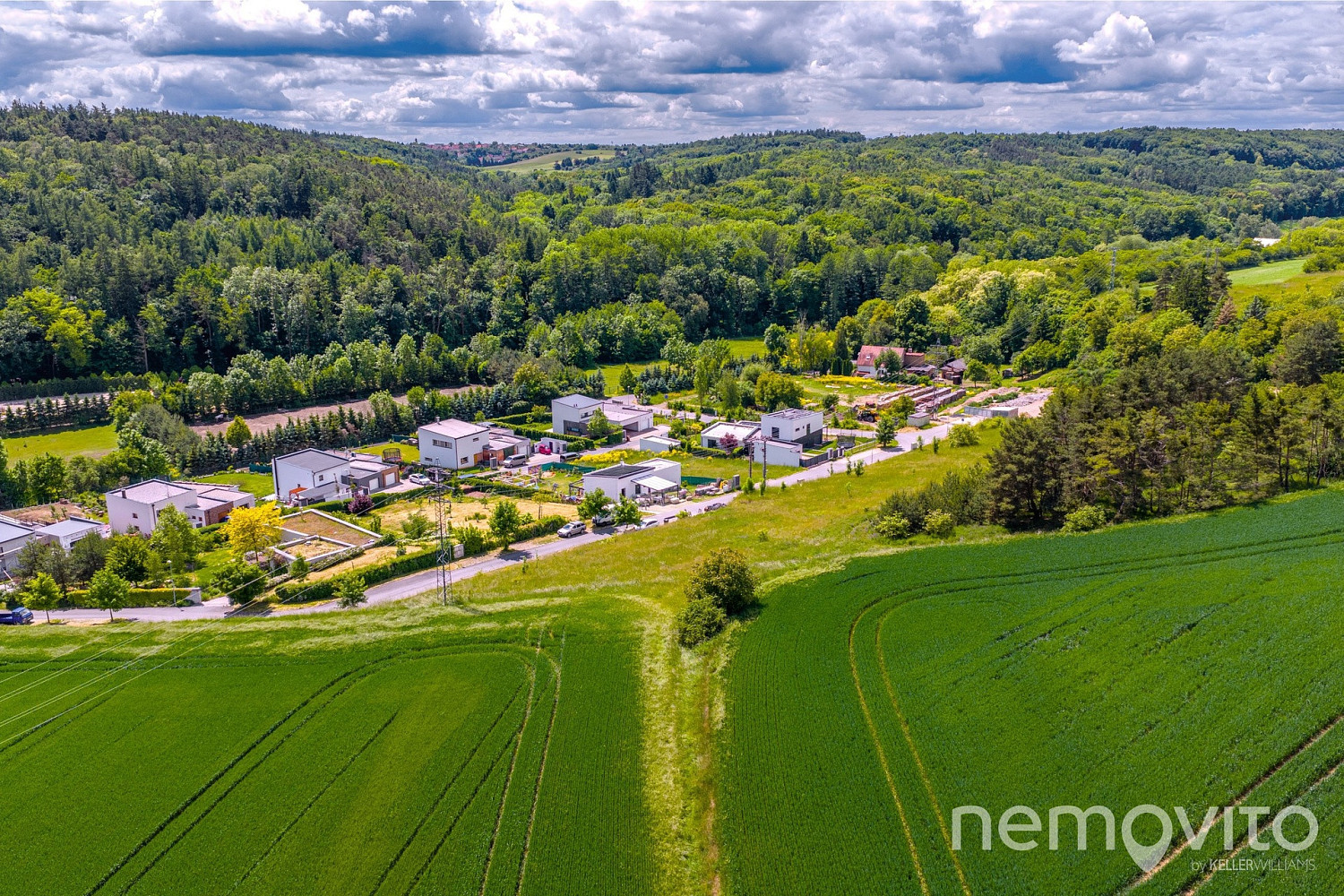 Prodej stavebního pozemku 1 419 m² – pohled 3