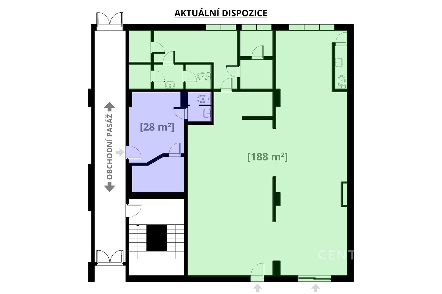 Prodej obchodních prostor 216 m² – fotografie 2