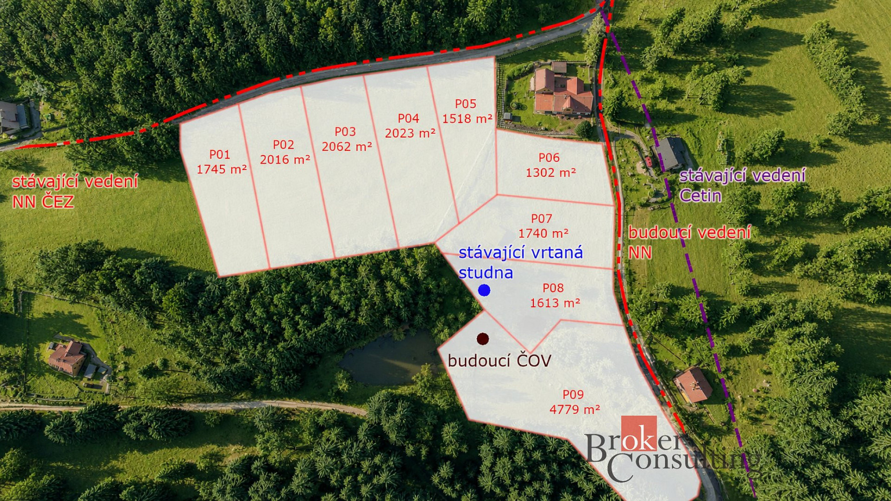 Prodej stavebního pozemku 2 062 m² — photo 3