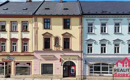 Prodej domu 422 m² s pozemkem 232 m², nám. T. G. Masaryka, Moravská Třebová - Město, okres Svitavy