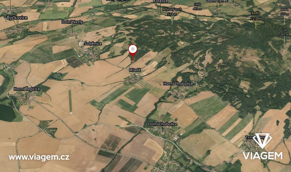 Prodej zahrady 1 779 m², Liběšice – náhled fotky 4