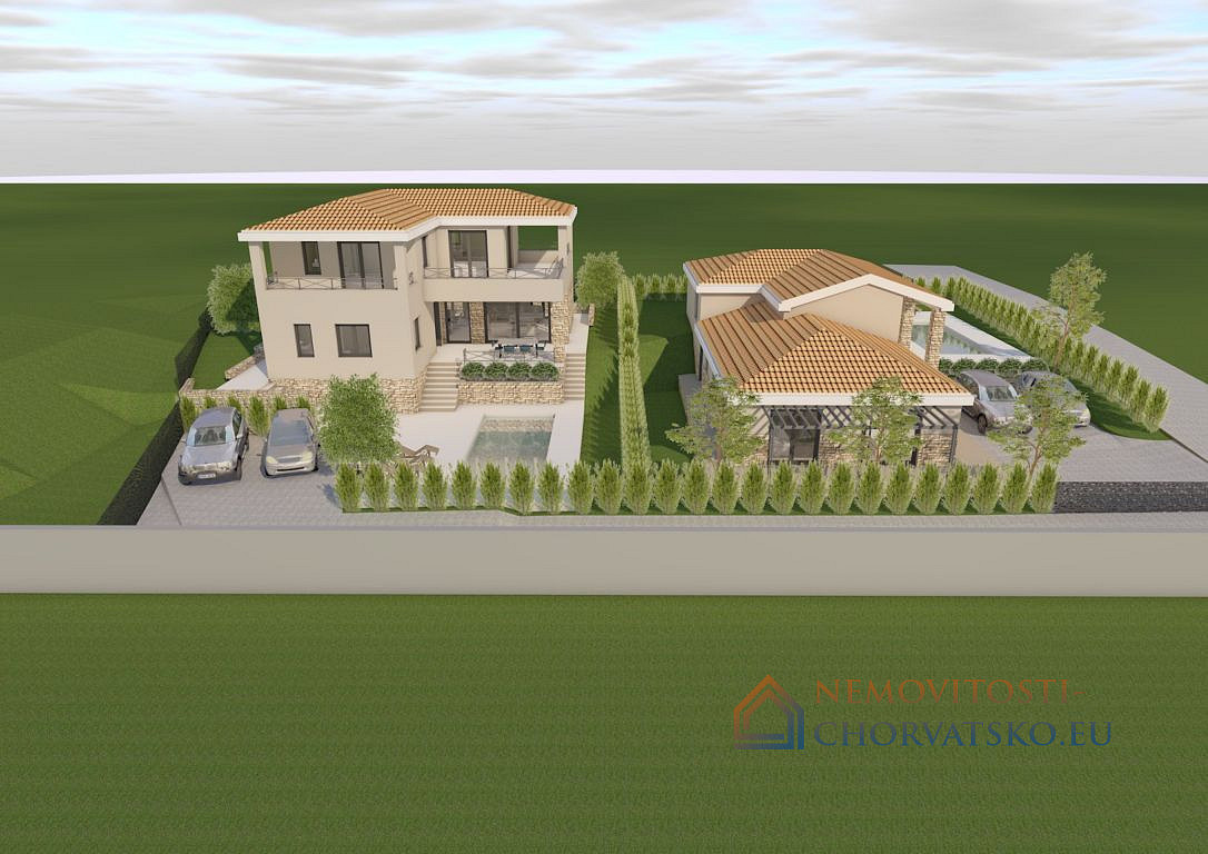 Prodej stavebního pozemku 608 m² - Aanzicht 2