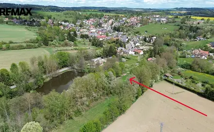 Prodej stavebního pozemku 4 954 m², Vyskytná nad Jihlavou, okres Jihlava