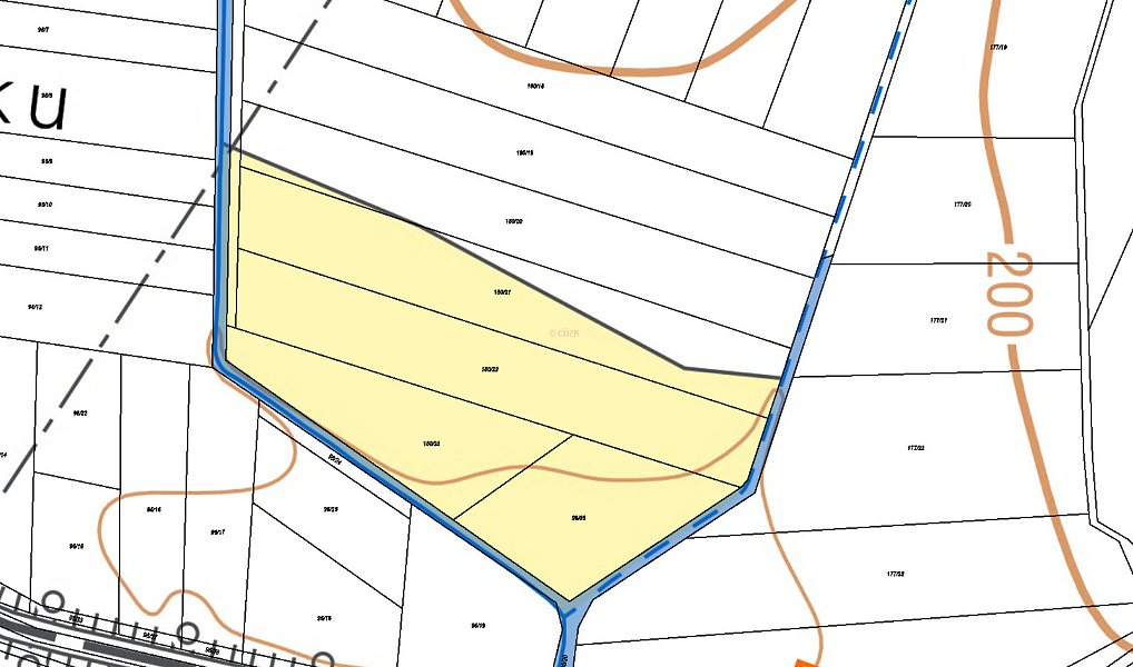 Prodej pole 165 m², Žitovlice – náhled fotky 3