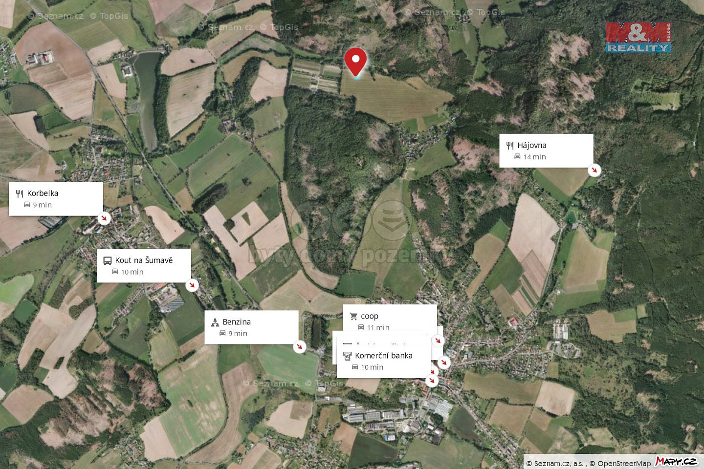 Prodej louky 3 951 m² – další